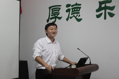 中央教科所核心心理專家孟莊老師蒞臨易道師苑大講堂