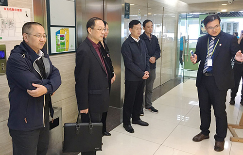 廬陽區委常委攜轄區非公書記等蒞臨易道教育參觀指導